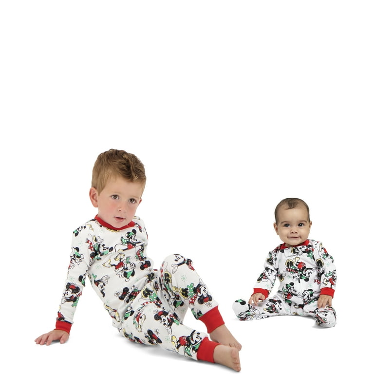 Mickey mouse sale christmas pajamas baby