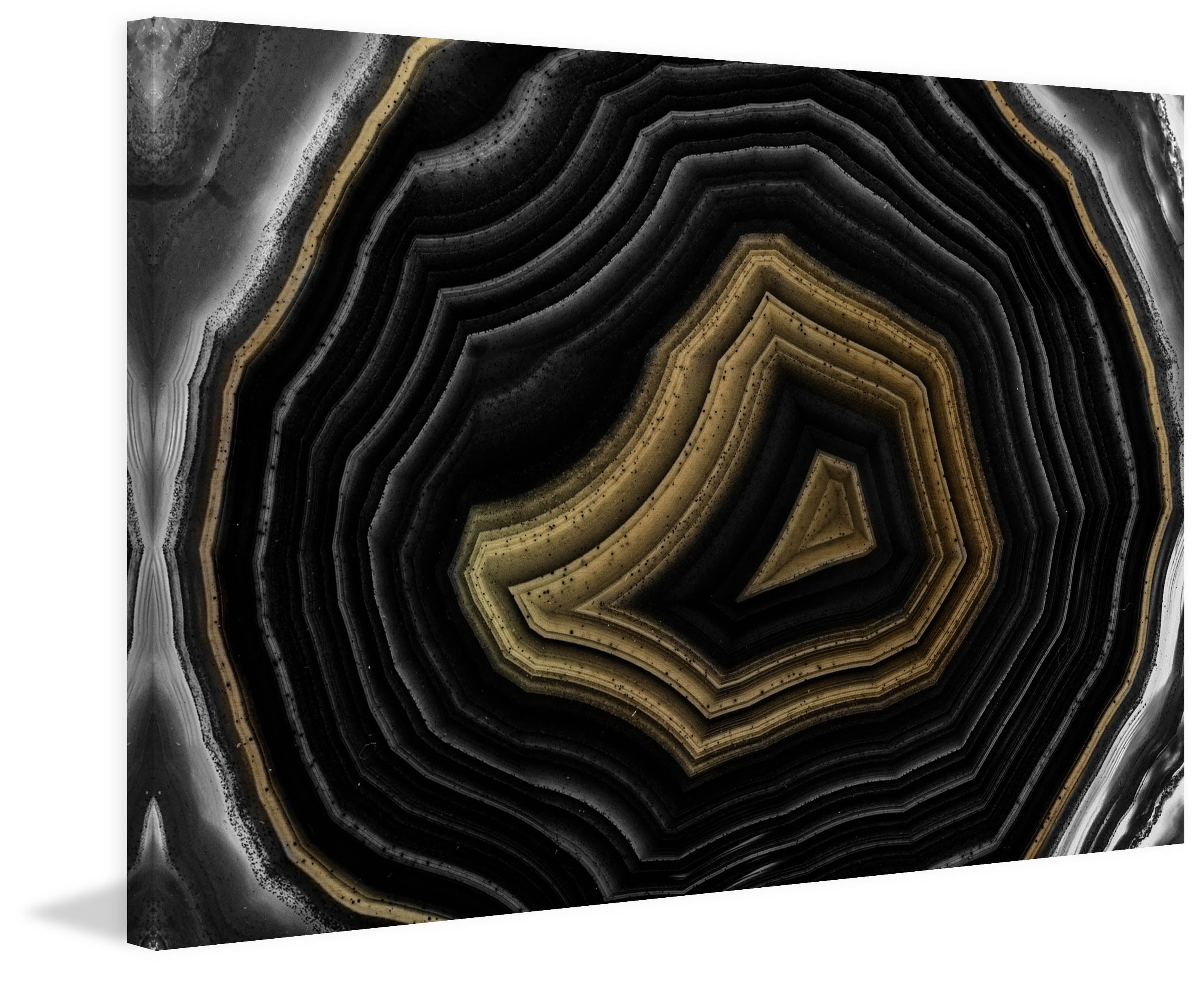 "Log Like" Painting Print on Wrapped Canvas