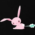 thumbnail image 2 of CafePress - Cute Bunny Poots Maternity T Shirt - Maternity Dark T-Shirt, 2 of 3