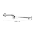 thumbnail image 3 of Soimiss Drum Rack Tube Clamp Tom Drum Stand Zinc Alloy Silver Improve Playing Experience 1Pcs, 3 of 6