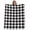 Black, variant on Black and White Checkered Throw Blanket, Flannel Fleece Blanket with Striped Design for Couch, Farmhouse Buffalo Plaid Soft Breathable All Season Plush Blankets for Sofa Office Chair 30"x40"