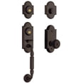 thumbnail image 2 of Baldwin 853651902FD Ashton Two-point Lock Full Dummy Handleset With Knob - Satin Black, 2 of 3