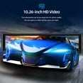 thumbnail image 5 of 10.26 Inch Car Radio With Rear View Camera Wireless Carplay/Android Auto Touch Screen High-definition Large Screen AUX/USB/TF/Av Input Mirror Link, 5 of 17
