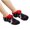 Navy, variant on WREESH Unisex Mid Tube Christmas Socks, Men's and Women's Thick Sleep Warm Floor Slipper Ankle Socks Black