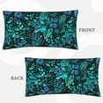thumbnail image 3 of Bingfone Blue Floral with Butterflies Printed Pillowcase 20x36 inches - Standard Pillow Cases with Envelope Closure,Gifts for Women Men, 3 of 9