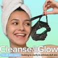 thumbnail image 5 of Ebanel Blackhead Remover Charcoal Peel Off Face Mask with Brush, Deep Cleansing Purifying Charcoal Mask Pore Cleaner Minimizer with Niacinamide, Hyaluronic Acid, Aloe, Green Tea, Brush May Vary, 5 of 11