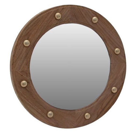 SeaTeak Porthole Mirror