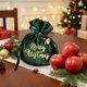 thumbnail image 4 of Bolsa De Tela Para Manzanas Bolsa navideña de terciopelo con cordón ajustable, 15 x 12 x 12 cm, ideal para regalos navideños (1 unidad) Rkxzt, 4 of 9