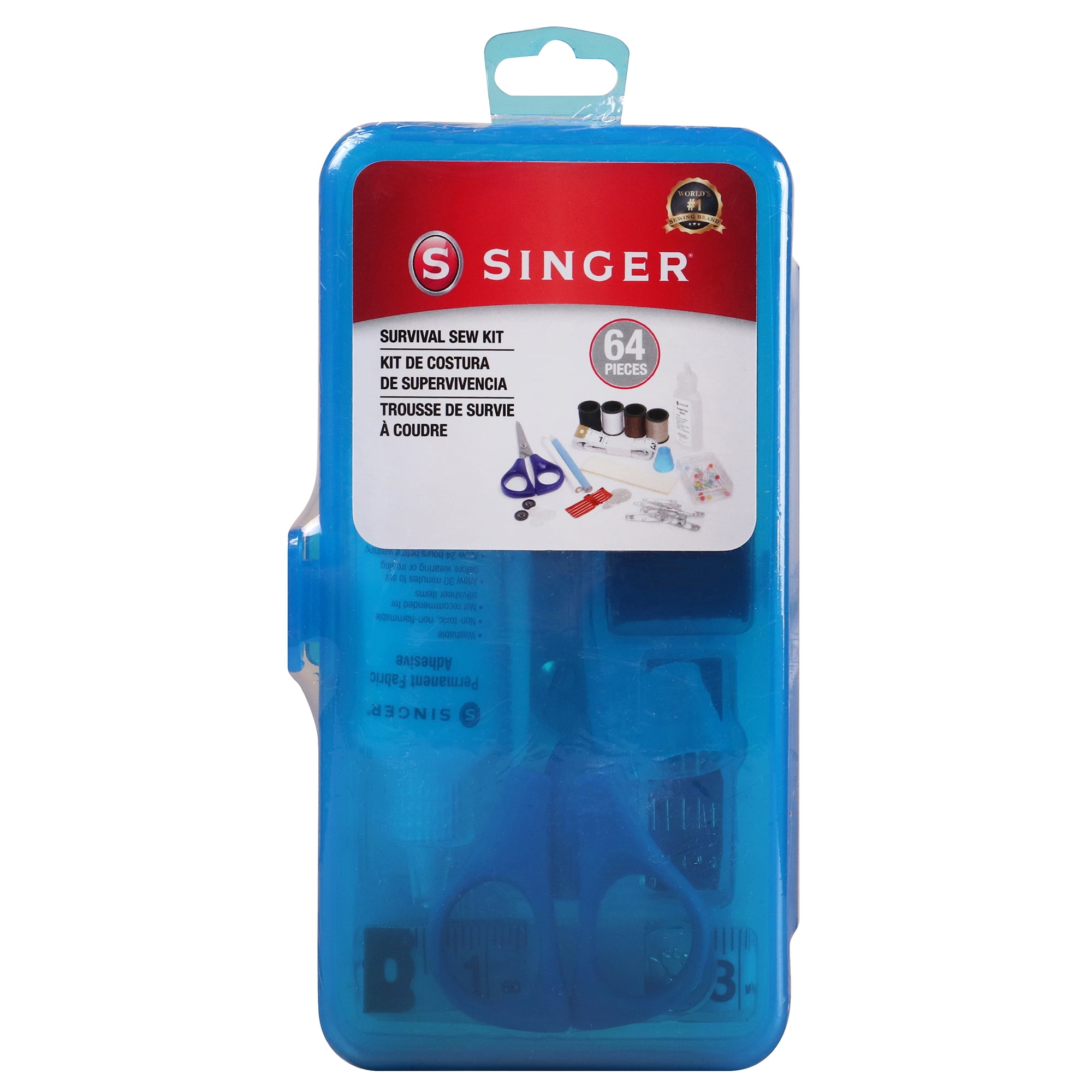 Singer Survival Sewing Kit Ast 64pc