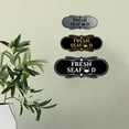 thumbnail image 3 of Designer Fresh Seafood Sign (Black) - Small, 3 of 5