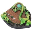 thumbnail image 1 of Porte de Fée en Résine, Accessoires de Jardin de Fées, Porte de Jardin de Fées Miniature avec Vis, Déco de Jardin de Fées pour Mur Extérieur en Forme de Souche d'Arbre, 1 of 7
