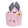 thumbnail image 2 of YHAICO Easter Candy Eggs Small Flower Basket Easter Basket Rabbits-Shaped Gift Baskets for Spring Theme Party Favors(Macron Color) Easter Eggs Carrying Baskets Easter Buckets Candy Gift Bags, 2 of 6