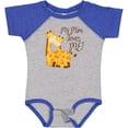 thumbnail image 3 of Inktastic My Mimi Loves Me Boys or Girls Baby Bodysuit, 3 of 5