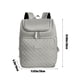 thumbnail image 3 of Mochila de Viaje Aislante de Gran Capacidad, Bolsa de Tela Impermeable con Múltiples Bolsillos para Almacenamiento de Alimentos, Picnic, Gris Negro Rosa Verde, 38x28x16cm Mochila Portátil Aislante, 3 of 6