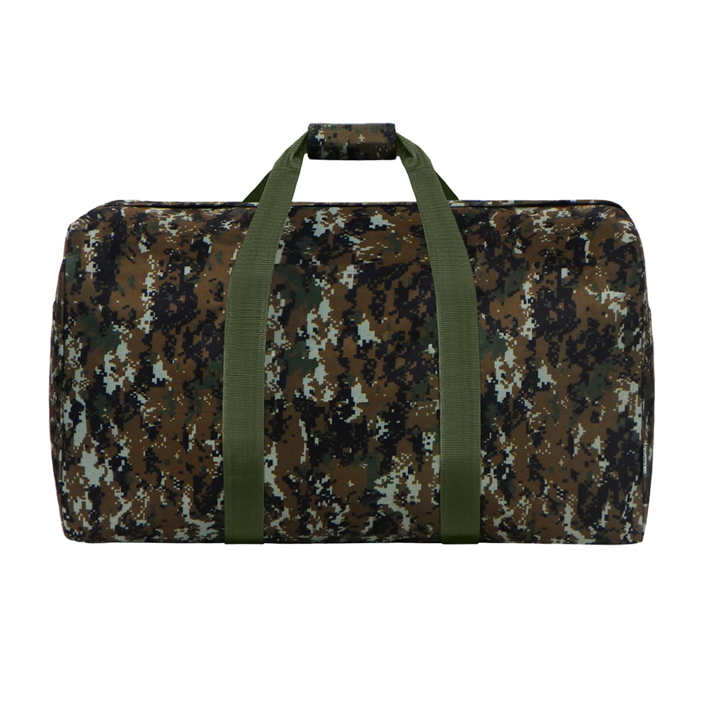  Camouflage Gray Travel Duffle Bag for Men Women Unisex  Foldable Weekender Bag Lightweight Waterproof Large Sports Gym Bag Luggage  Duffle Tote Bag