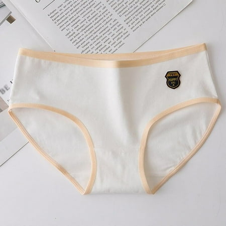 

Promotion!!!Women cotton Panties Seamless Comfort Briefs Underwear Girls Sweet Design Lingerie Mid-Waist Underpants XL