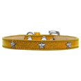 thumbnail image 1 of Silver Star Widget Dog Collar Gold Ice Cream Size 12, 1 of 2