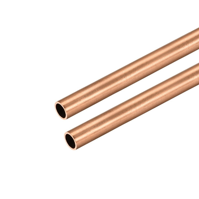 Tubo redondo de cobre Uxcell sin costura 5mm x 0.5mm