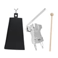 thumbnail image 2 of TISHITA Cow Bell Adjustable Drum Pedal Attachment for Percussion Pedal Mount A Set, 2 of 8