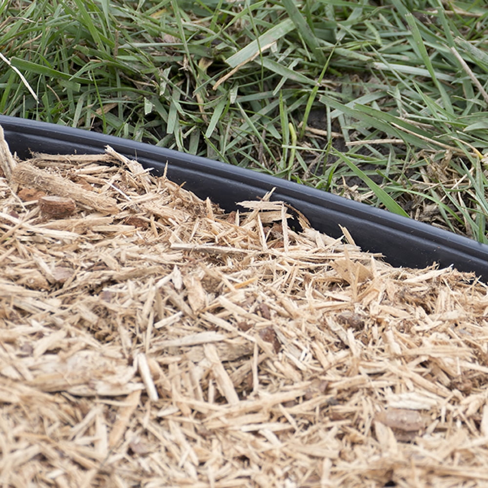 (2 pack) Expert Gardener 1.5" x 20' No-Dig Kit, Black