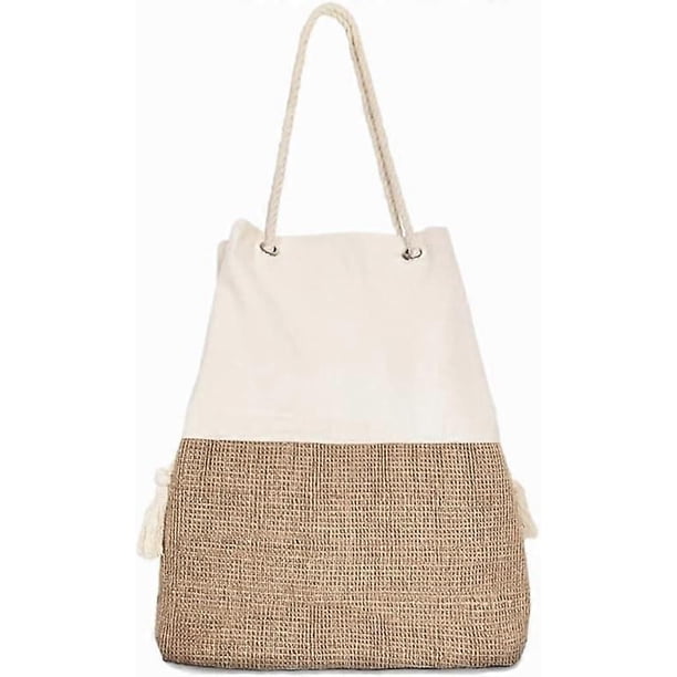 Large Beach bag for women - travel tote beach bag- women vacation beach bag hat holding beach bag - beach tote