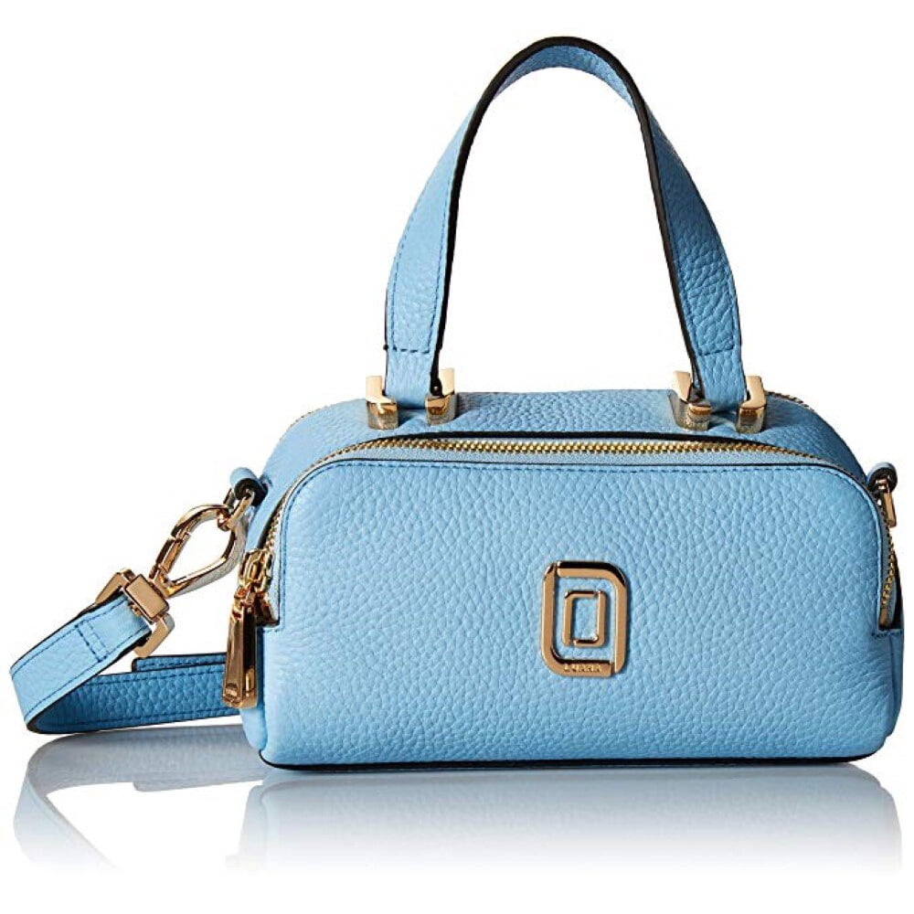 Luana Italy Women's Soft Pebble Leather Crossbody Bag with Adjustable