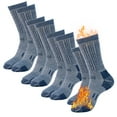 thumbnail image 2 of Venoro Unisex Thermal Wool Hiking Socks - Thick Warm Winter Socks for Outdoor Activities, 2 of 17