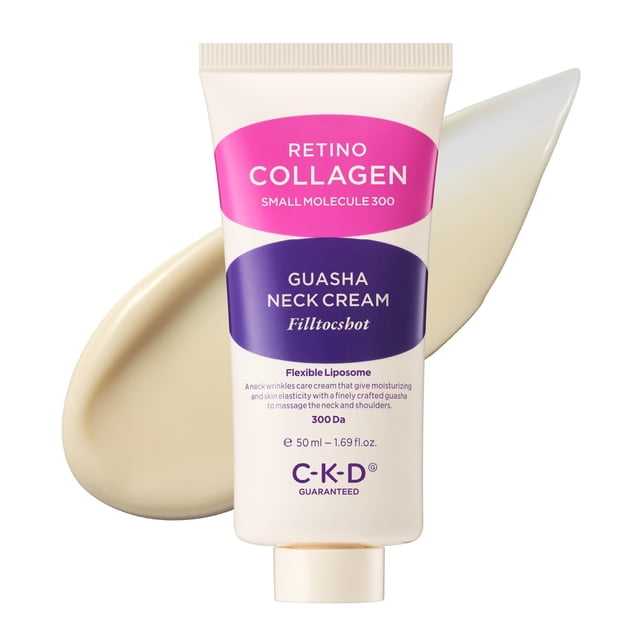 Crema de cuello CKD Guasha Filltocshot Refill, 50 ml, antienvejecimiento