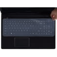 thumbnail image 2 of Ludlz Silicone Keyboard Protector Cover Skin for Laptop Notebook with Numeric Keypad Keyboard, Clear, 2 of 2