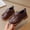 Brown, variant on ITSAME Girls Dress Shoes, Round Toe Adjustable Strap Soft Sole Kids Fashion Comfortable Loafers Black 11.5(Little Kids)