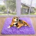 thumbnail image 7 of Dwelke Ultra Fluffy Rug Indoor Plush Soft Carpet for Living Room Anti-Skid Durable Area Rug 2x3ft Purple, 7 of 7