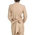 thumbnail image 2 of BCBGMAXAZRIA womens  Cropped Front Tie Linen-Blend Jacket, 4, Brown, 2 of 3