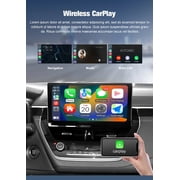 Wireless AI Box for CarPlay & Android Auto - 5.8GHz WiFi, Plug & Play