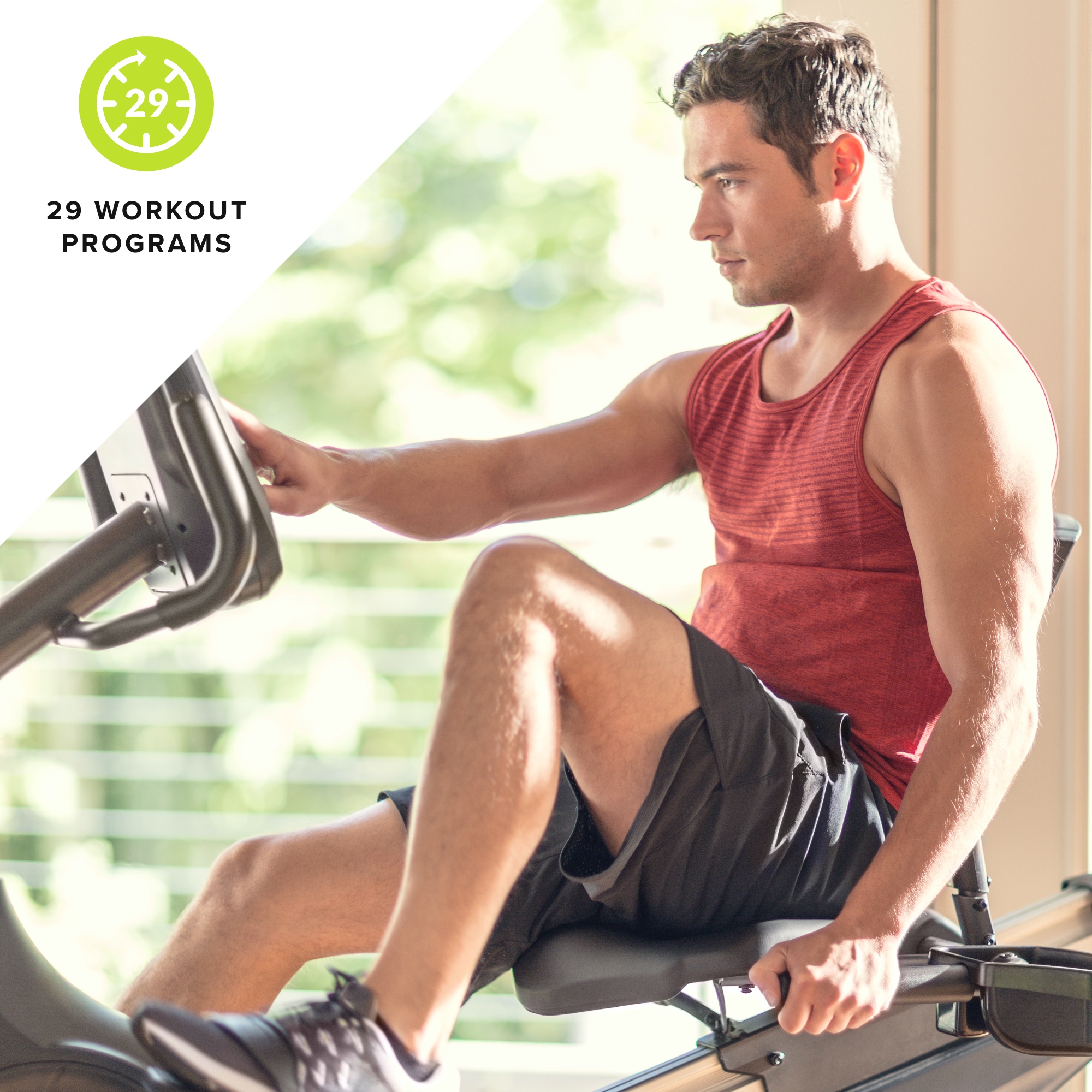 Schwinn 270 Recumbent Exercise Bike with Explore the World Compatibility - image 7 of 14