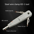 thumbnail image 6 of lanema RJ45 Crimpers Professional TelecomPhone Wire Cable RJ11 Optical Punch Down Tool, 6 of 10