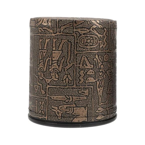 LAILLSH Patterned Dice Cup Ktv Dice Holder Dice Game Accessories Egyptian Dice Shaker Dice Cup Dice Game Cup Decoration Dice Game Decors Dice Game Prop Sieve Cup - 2026 New Arrival🔥