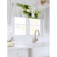 thumbnail image 3 of Valances for Windows Abstract Minimalist Rod Pocket Cafe Window Treatments Valance Curtains for Kitchen Bathroom Laundry Basement Windows 60"x14", 3 of 9