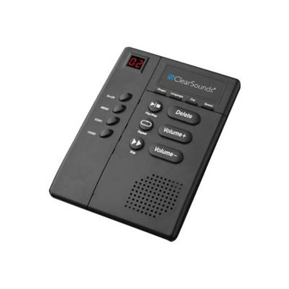ClearSounds ANS3000 - Answering machine - digital - black