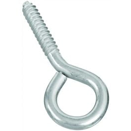 

10PC National Hardware National Hardware N220-418 N220-541 N136-460 Large Eye Screw Eyes 3-7/8 Inch #000 Zinc Plated Steel Bulk (Case of 10)