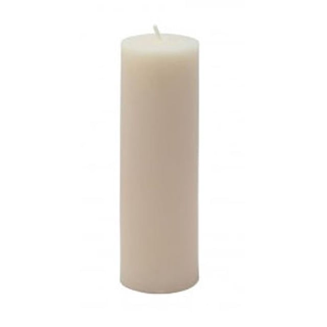 CPZ-113-24 2 x 6 in. Ivory Pillar Candle -24pcs-Case - Bulk