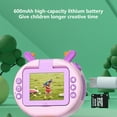 thumbnail image 4 of Taicans ‌Kids Digital Camera 48MP with 4" LCD Screen - 1080P Video Camera for Children with Selfie Mode,32 Filters,8X Zoom,Rechargeable Battery - Perfect Christmas Birthday Gift for Boys & Girls‌, 4 of 9