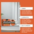 thumbnail image 4 of Heavy Duty Waterproof Butyl Tape for Roof Leak Repair | Self-Adhesive Aluminum Foil Roll for Sealing Cracks & Weatherproofing, 4 of 8