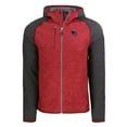 thumbnail image 2 of Men's Cutter & Buck Heather Red/Heather Charcoal Tennessee Titans  Americana Mainsail Full-Zip Hooded Jacket, 2 of 3