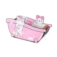thumbnail image 4 of DOLITY Cat Scratcher Lounge Boat Interactive Toy Sleeping, Playing and Resting Grinding Pink, 4 of 9