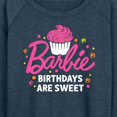 thumbnail image 3 of Barbie - Birthdays Are Sweet - Women's Lightweight French Terry Long Sleeve Shirt, 3 of 5