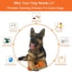 thumbnail image 3 of Juguetes Masticables Hswaye Naranja Indestructibles para Perros Median y Grandes, 3 of 7