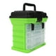 thumbnail image 1 of Caja de señuelos de pesca perfecl con 4 compartimentos organizador de accesorios de pesca Verde, 1 of 6