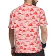 thumbnail image 2 of Wukai Cute Mushroom1 Print Men's Short-Sleeved Mesh T-Shirt,Quick-Dry Short Sleeve Workout T-Shirt-Medium, 2 of 8