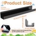 thumbnail image 4 of 2Pcs Magnetic Book Shelf for Whiteboard Acrylic Magnetic Book Holder Magnetic Floating Book Display Shelf Reusable Magnetic Shelves for Kids Room Teacher Classroom Refrigerator, 4 of 6