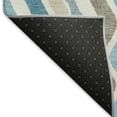thumbnail image 5 of Addison Rugs Chantille Indoor/Outdoor Transitional Stripes Teal Machine Washable Rectangle Rug, 8' x 10', 5 of 8